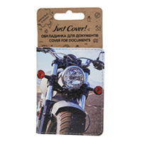 Обложка на документы Just Cover «Мотоцикл» купить с доставкой в любой город Украины, цена от 169 грн.