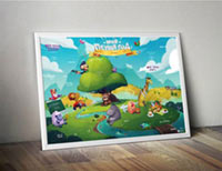 Детский плакат «Мой первый год» купить с доставкой в любой город Украины, цена от 399 грн.