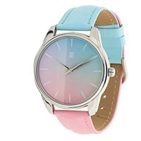 Часы ZIZ маст-хэв "Розовый кварц и безмятежность" (голубо-розовый, серебро) купить с доставкой в любой город Украины, цена от 540 грн.
