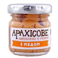 Арахисовое масло с натуральным медом, 35 г купить с доставкой в любой город Украины, цена от 15 грн.