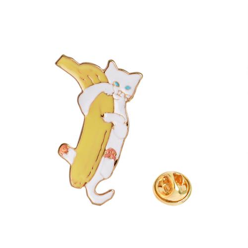 Значок ECOGO «Banana Cat» купить с доставкой в любой город Украины. Киев, Харьков, Одесса, Львов. Цена от 114 грн.