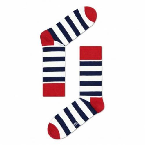 Носки Happy Socks «Полоска» сине-красные купить с доставкой в любой город Украины. Киев, Харьков, Одесса, Львов. Цена от 315 грн.