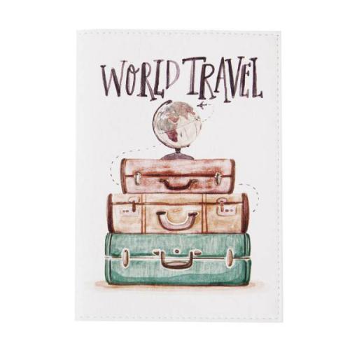 Обложка на паспорт  JustCover «World travel» купить с доставкой в любой город Украины. Киев, Харьков, Одесса, Львов. Цена от 149 грн.