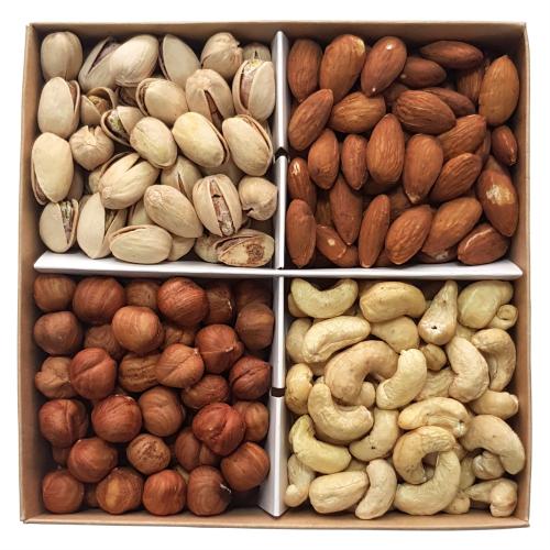 Набор орехов «Four nuts» купить с доставкой в любой город Украины. Киев, Харьков, Одесса, Львов. Цена от 320 грн.