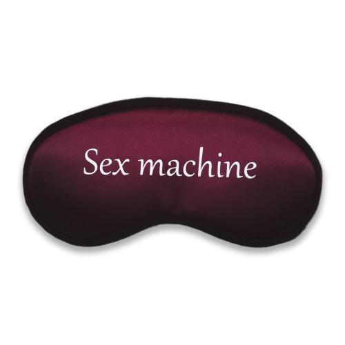 Маска для сна Fuddy-Duddy «Sex machine» купить с доставкой в любой город Украины. Киев, Харьков, Одесса, Львов. Цена от 90 грн.