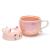 Чашка с крышкой Штуки «Tiger Cat» розовая купить с доставкой в любой город Украины. Киев, Харьков, Одесса, Львов. Цена от 301 грн.