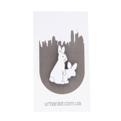 Значок «Rabbits» купить с доставкой в любой город Украины. Киев, Харьков, Одесса, Львов. Цена от 105 грн.