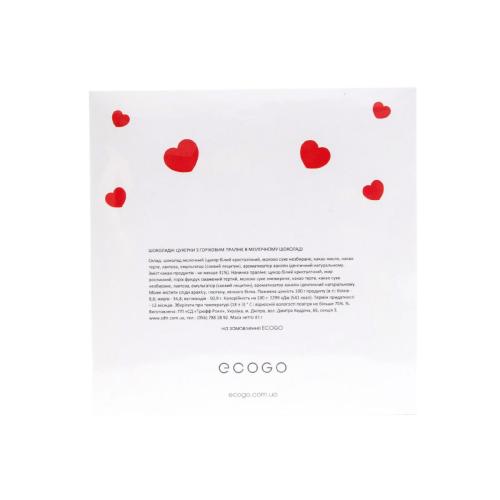 Набор конфет EcoGo «I Love You» купить с доставкой в любой город Украины. Киев, Харьков, Одесса, Львов. Цена от 99 грн.