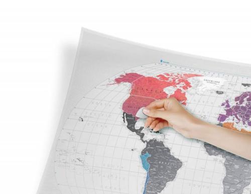 Скретч карта мира 1DEA.me «Travel Map AIR World» на англ. купить с доставкой в любой город Украины. Киев, Харьков, Одесса, Львов. Цена от 800 грн.