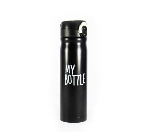 Термос My Bottle черный купить с доставкой в любой город Украины. Киев, Харьков, Одесса, Львов. Цена от 359 грн.