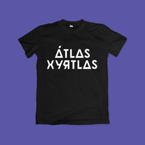 Футболка с логотипом ATLAS WEEKEND «ATLAS XYЯTLAS» черная купить с доставкой в любой город Украины. Киев, Харьков, Одесса, Львов. Цена от 300 грн.