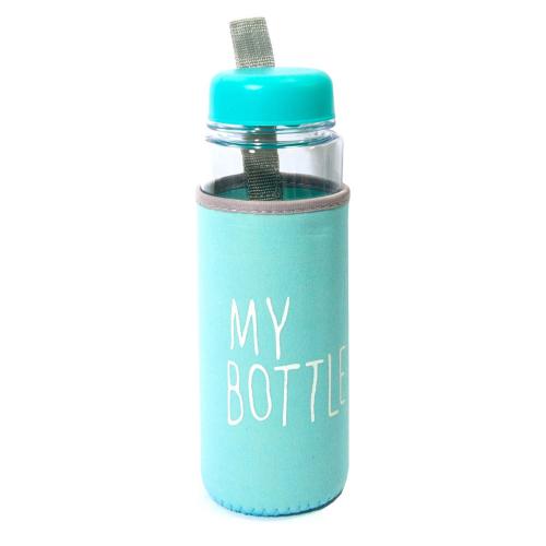 Бутылка «My Bottle» в чехле мятная купить с доставкой в любой город Украины. Киев, Харьков, Одесса, Львов. Цена от 143 грн.