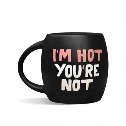 Чашка «I'm hot you're not» черная купить с доставкой в любой город Украины. Киев, Харьков, Одесса, Львов. Цена от 249 грн.