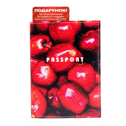 Обложка на паспорт Shirma "Яблочная красота" купить с доставкой в любой город Украины. Киев, Харьков, Одесса, Львов. Цена от 149 грн.