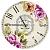 Часы настенные круглые Presentville Цветы Розы 36 см купить с доставкой в любой город Украины, цена от 389 грн.