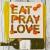 Слово «Eat Pray Love» купить с доставкой в любой город Украины. Киев, Харьков, Одесса, Львов. Цена от 290 грн.