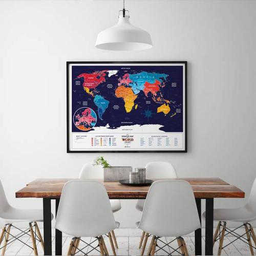 Скретч карта 1DEA.me «Travel Map Holiday World» NEW купить с доставкой в любой город Украины. Киев, Харьков, Одесса, Львов. Цена от 400 грн.