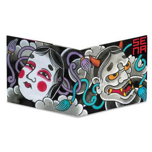 Кошелек «Japanese Noh Masks» купить с доставкой в любой город Украины. Киев, Харьков, Одесса, Львов. Цена от 359 грн.