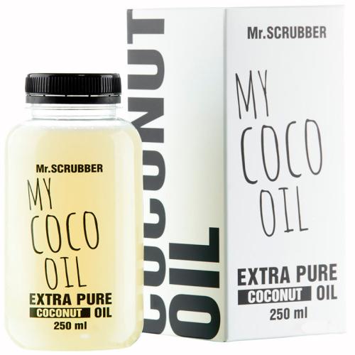 Кокосовое масло Mr.Scrubber «My Coco oil Extra Pure» купить с доставкой в любой город Украины. Киев, Харьков, Одесса, Львов. Цена от 289 грн.