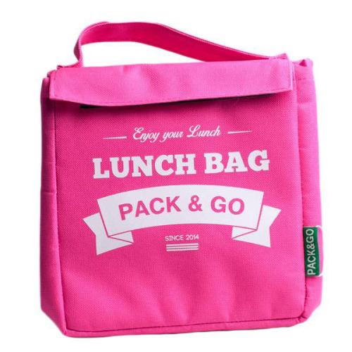 Lunch Bag Pack&Go - M pink купить с доставкой в любой город Украины. Киев, Харьков, Одесса, Львов. Цена от 406 грн.
