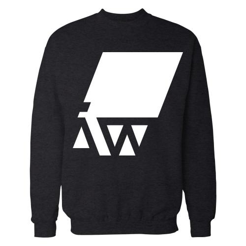 Свитшот с логотипом ATLAS WEEKEND «WHITE A.W.» черный купить с доставкой в любой город Украины. Киев, Харьков, Одесса, Львов. Цена от 777 грн.