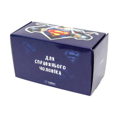 Подарочный набор Confiture для настоящего мужчины «Супермен» купить с доставкой в любой город Украины. Киев, Харьков, Одесса, Львов. Цена от 229 грн.