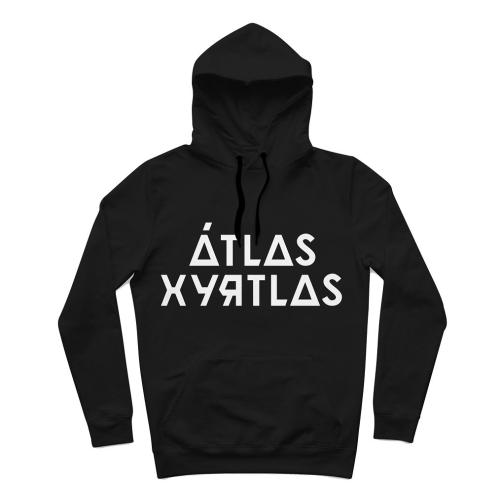 Худи «ATLAS ХУЯTLAS» черная купить с доставкой в любой город Украины. Киев, Харьков, Одесса, Львов. Цена от 950 грн.