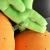 Подушка-игрушка «Морковь маленькая» купить с доставкой в любой город Украины. Киев, Харьков, Одесса, Львов. Цена от 550 грн.