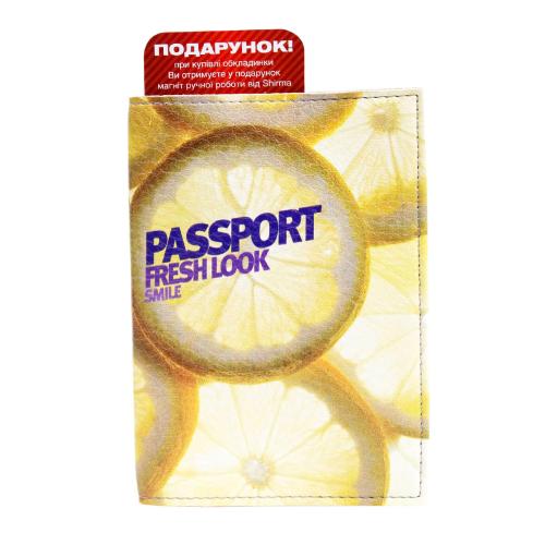 Обложка на паспорт Shirma "Солнечный лимон" купить с доставкой в любой город Украины. Киев, Харьков, Одесса, Львов. Цена от 149 грн.