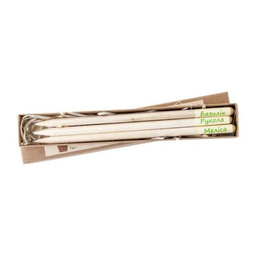 Набор карандашей Brinjal Eco Stick 3шт простые купить с доставкой в любой город Украины. Киев, Харьков, Одесса, Львов. Цена от 135 грн.